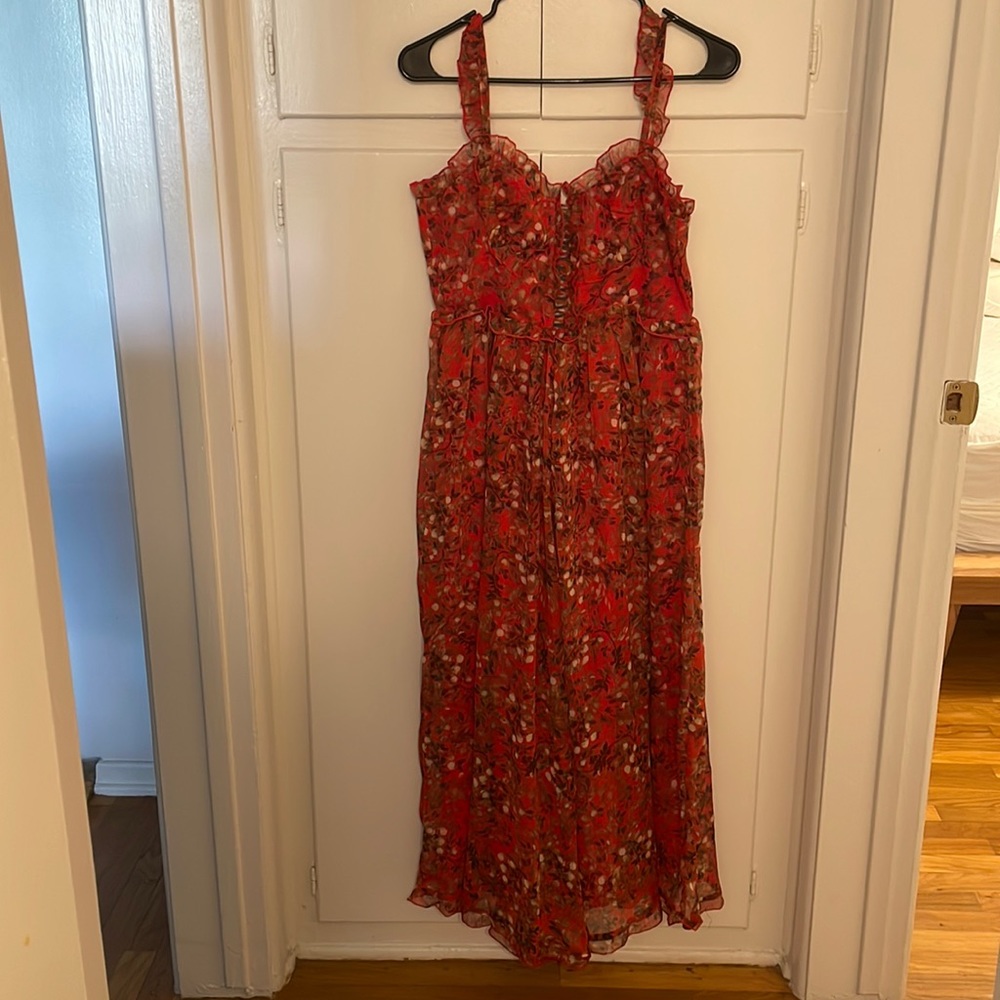Floral Lined jumpsuit